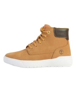 Basket Montante Cuir Junior Timberland Seneca Bay 6 In Side Zip - Marron