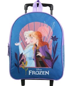 BAGTROTTER Sac à dos à roulettes 31 cm maternelle La Reine des Neiges / Frozen Bleu - Bleu