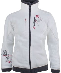 Blouson polaire fille GARIL - Blanc