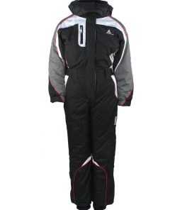 Combinaison de ski fille GENIAX - Noir Noir