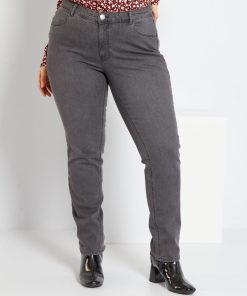 Jean regular stretch - 30L - Gris