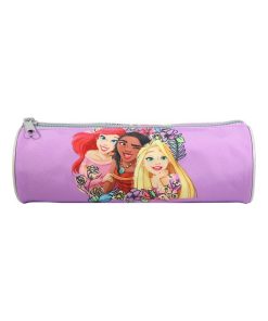 BAGTROTTER Trousse scolaire ronde DS Princesses Violette - Violet