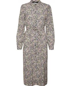 Robe longue Vero Moda - Rose