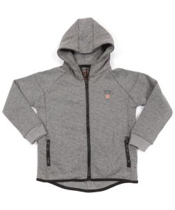 SWEAT ZIPPE CAPUCHE WIPACK BOY - Gris