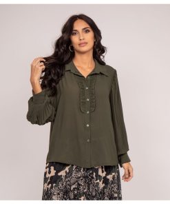 Chemise fluide ORVAL - Kaki