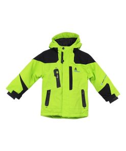 Blouson de ski garçon ECETAL - Vert anis