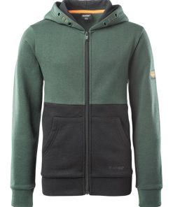 Hi-Tec - Veste à capuche MOINE - Vert bouteille
