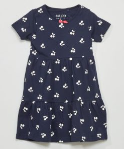 Robe en jersey - bleu marine