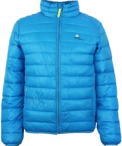 Doudoune fine garçon ECEKING - Bleu turquoise