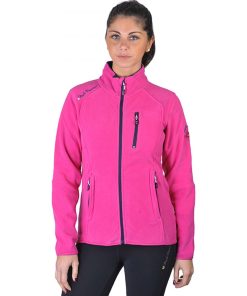 Blouson polaire femme ACALON - Rose fushia