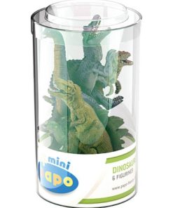 33018 Mini Plus Dinosaures Lot 1 (tube, 6 Pcs) - N/A