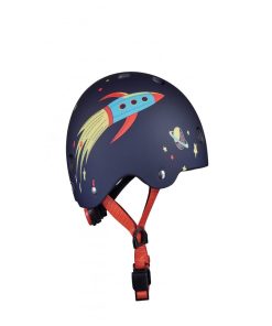 Casque Vélo Et Trottinette Rocket Boucle Magnétique Lumière Led Intégrée Taille S - N/A