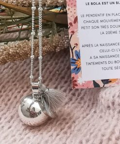 Bola de grossesse argent Anna - Argenté