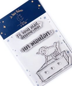 3 Tampons transparents Le Petit Prince - Mouton - N/A