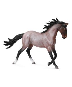 Figurine Cheval : Jument Mustang baie rouan - N/A