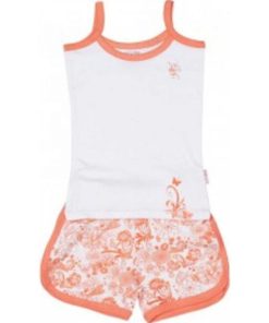 Ensemble Short et Débardeur fille FLIGHT - Orange