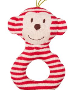 BabyGlück Hochet Anneau Singe Rouge - N/A