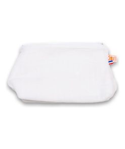 Trousse de Toilette en Coton Bio Blanc - Blanc
