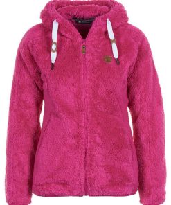Blouson polaire femme ALANE - Rose fushia
