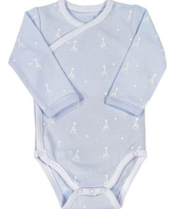 Body manches longues bleu Sophie la Girafe (3 mois) - Bleu
