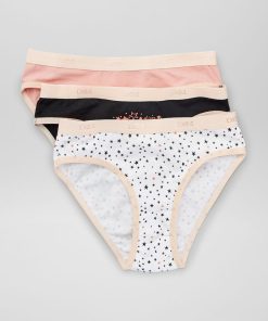 Lot de 3 culottes 'DIM' - Beige