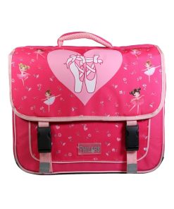 BAGTROTTER Cartable 38 cm Phileas Rose Danseuses - Rose