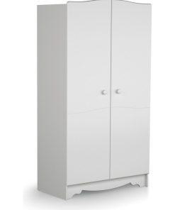 AT4 - Armoire MARELLE Blanc - Blanc