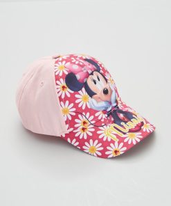 Casquette en toile 'Minnie' - rose