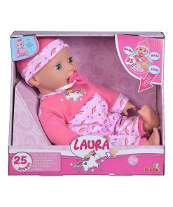 Laura chatouille moi bébé 38cm - N/A