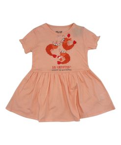 Chemise De Nuit Jersey 'crevette À Paillettes''doo&bo' - rose clair