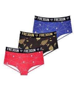 Lot de 3 Shortys fille Freegun - Noir