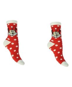 Une paire de chaussettes 31/34 Minnie - Rouge