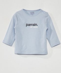 T-shirt à manches longues - Bleu