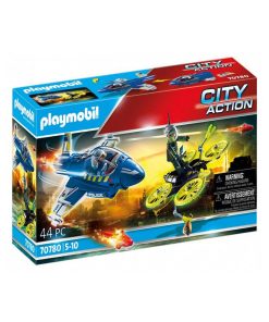 70780 'playmobil' Jet De Police Et Drone - N/A
