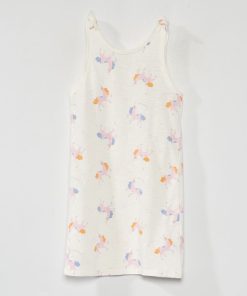 Robe t-shirt 'licorne' - Blanc