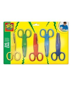 Set de 5 Ciseaux zigzag - N/A