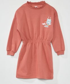 Robe en molleton 'Gabby's dollhousse' - Rose