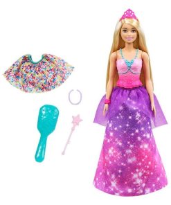 Poupée Barbie : Dreamtopia : Barbie Transformation Princesse Sirène - N/A