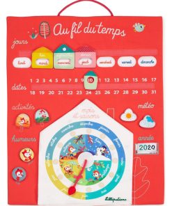 Calendrier Éducatif Rouge Au Fil Du Temps Alice La Renarde - N/A