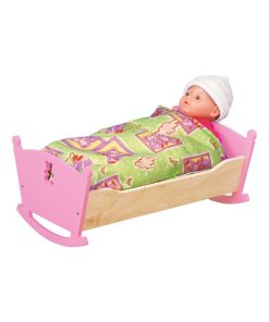 Berceau nounours en bois - N/A