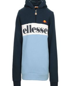 Sweat Capuche Ellesse Junior Vincano 1/4 Zip Hoody - Bleu
