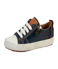 Basket Geox Enfant J Alonisso B.d - Bleu