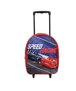 BAGTROTTER Sac à dos à roulettes maternelle 31 cm DS Cars Rouge - Rouge