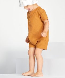 Ensemble combinaison + chapeau - 2 pièces - Ocre