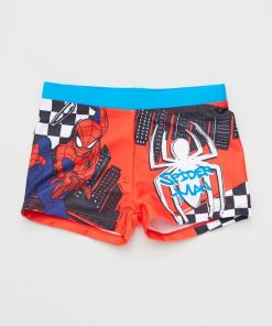 Boxer de bain 'Spiderman' - rouge