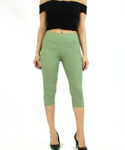Jean pantacourt Kebello - Vert