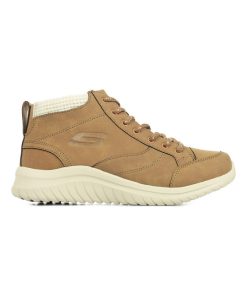 Baskets Skechers Ultra Flex 2.0 Social crew - Marron
