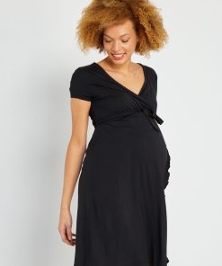 Robe de maternité - noir