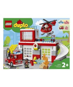 10970 La Caserne Et Lhélicoptère Des Pompiers 'lego®' Duplo® - N/A