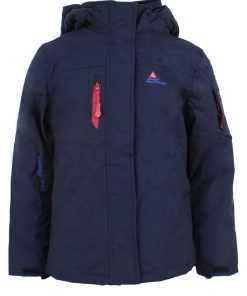 Parka de ski fille GADIKA - Bleu marine